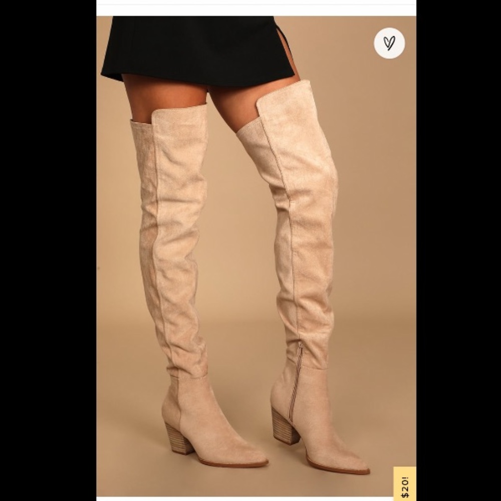 Over the knee boots